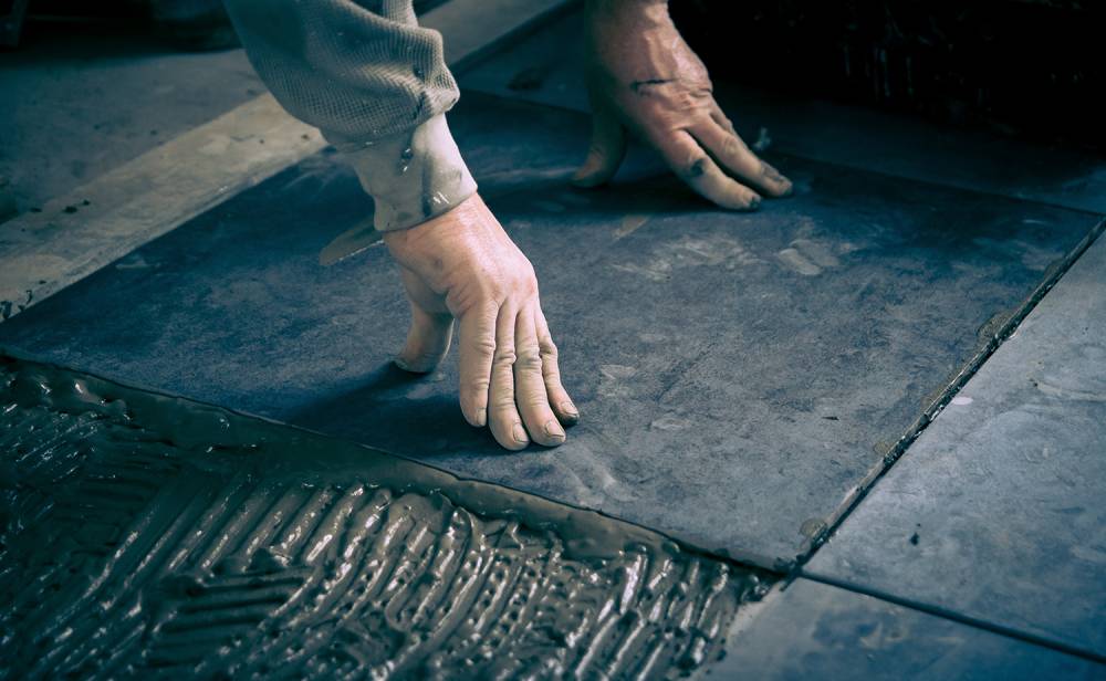 Pose de carrelage près de Bailleulval